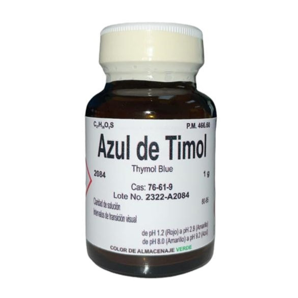 Azul De Timol De 1 G Fagalab Colorante ID-1700695