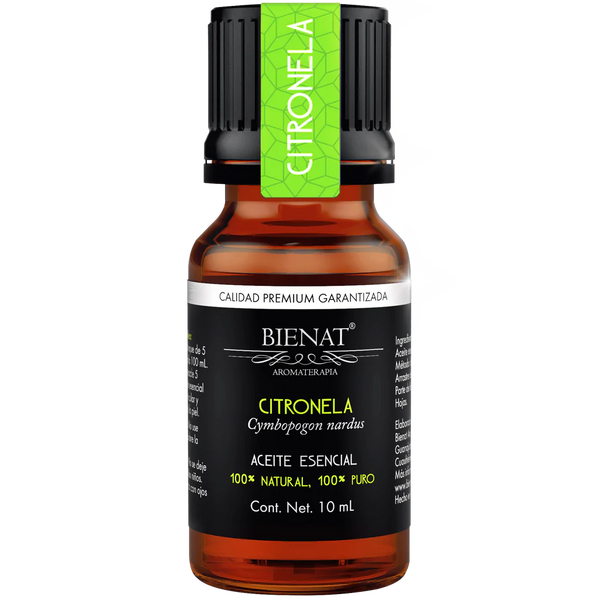 Aceite Esencial de Citronela 10 Ml Bienat