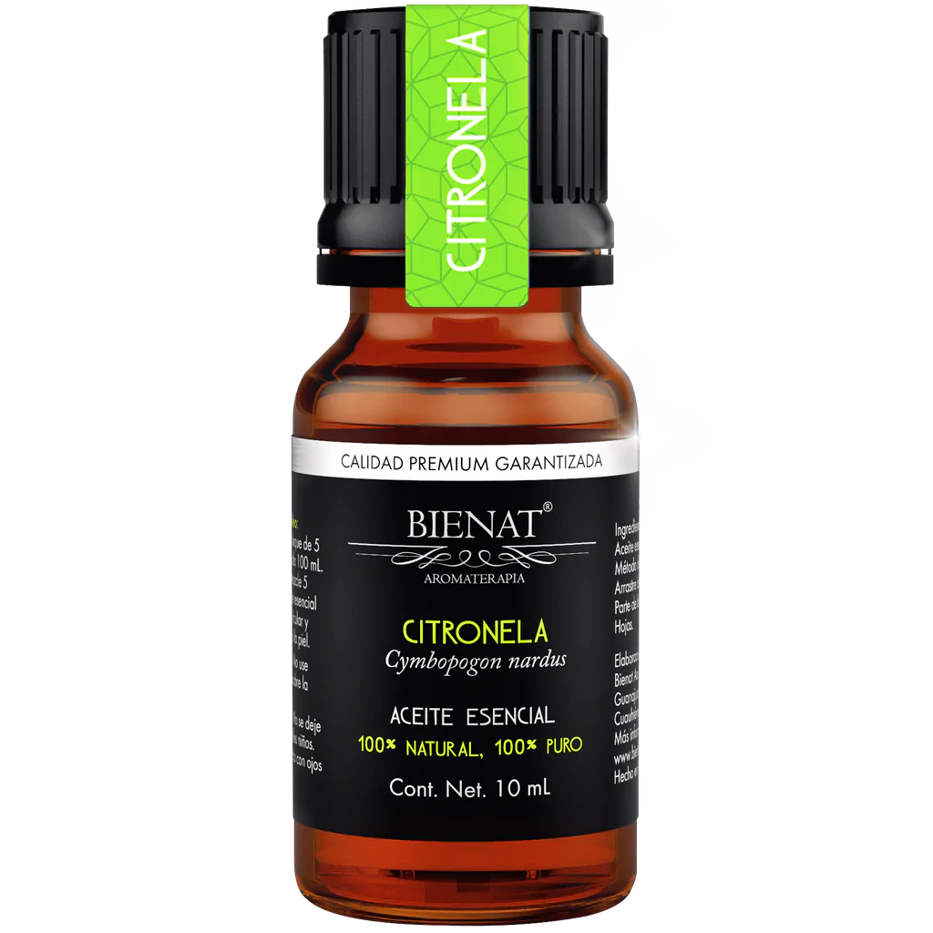 Aceite Esencial de Citronela 10 Ml Bienat