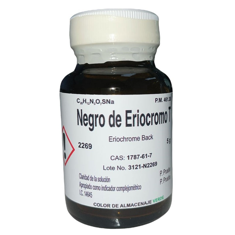 Negro De Eriocromo T 5 G Fagalab Colorante ID-1645626