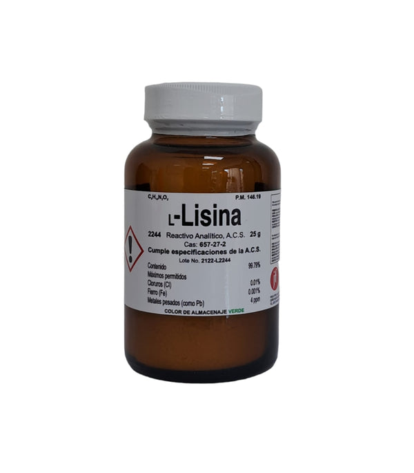 L- Lisina R.a. de 25 G Fagalab