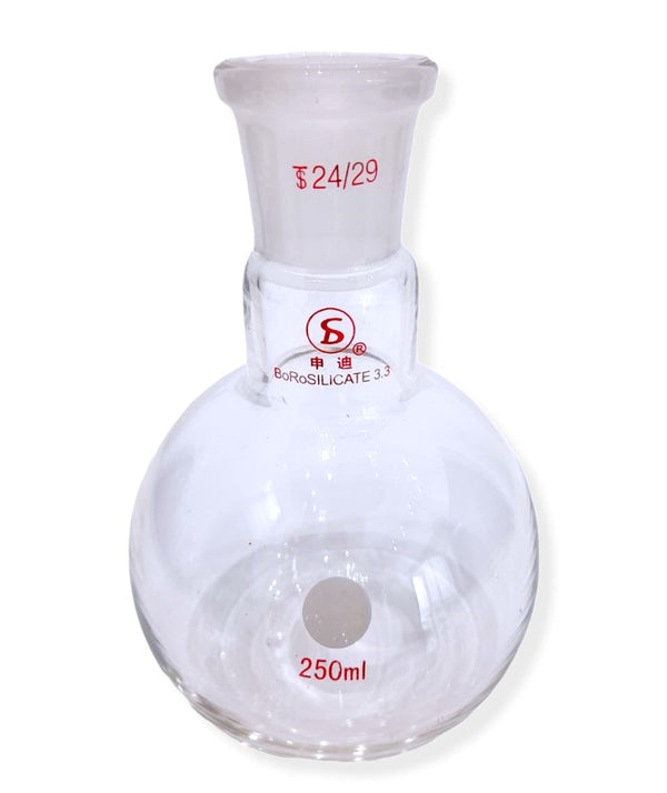 Matraz de Ebullicion 24/29 Fondo Plano 250 Ml Jf Lhabo