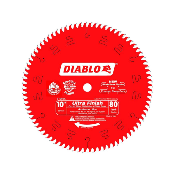 Disco Sierra Circular Diablo 80d 10x5/8 F03f013249 Bosch