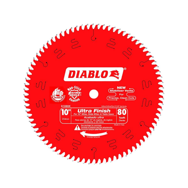 Disco Sierra Circular Diablo 80D 10X5/8 F03F013249 Bosch ID-2502810