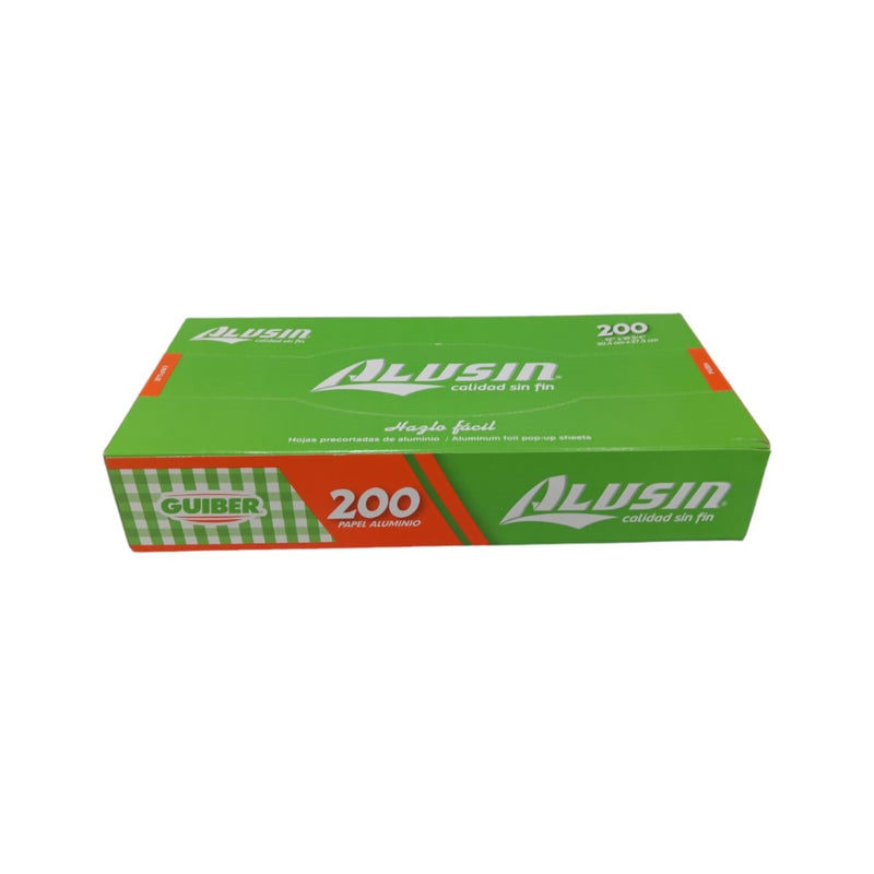 Hojas De Papel Aluminio 30.4 X 27.3 Cm Hpa12 Alusin ID-2541984
