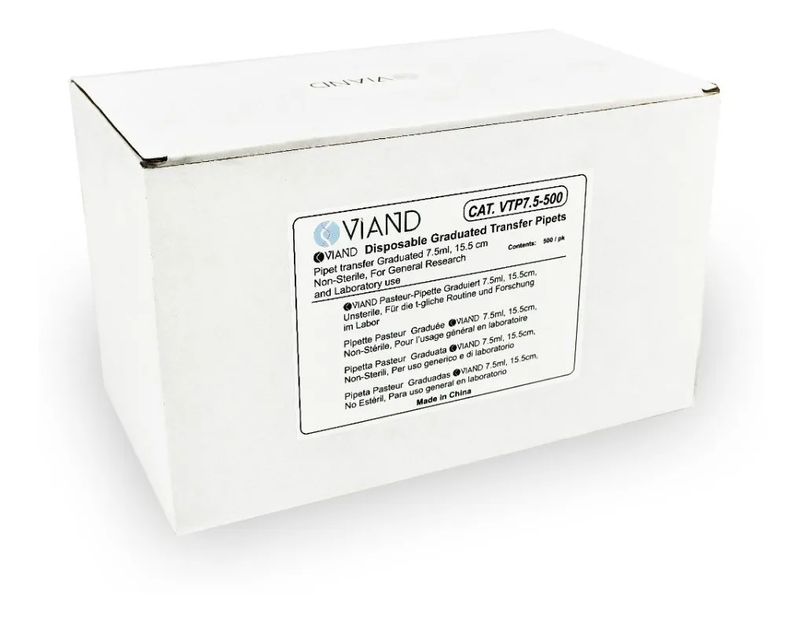 Pipeta De Transferencia De Plastico 7.5Ml Pk/500 Viand ID-2117638