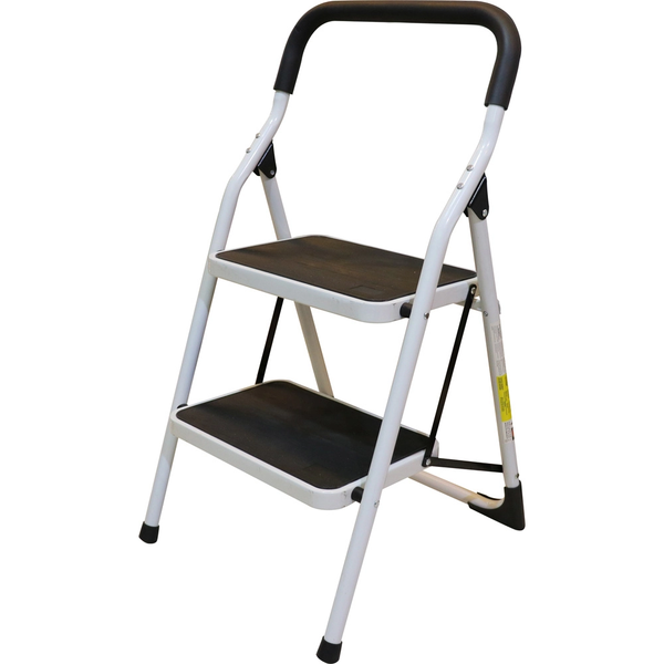 Escalera Tubular Plegable Acero 2 Escalones Ett2 Surtek