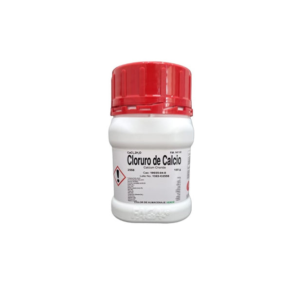 Cloruro de Calcio Dihidratado R. A. de 100 G Fagalab