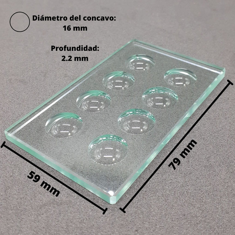 Portaobjeto 8 Cavidades Para Microscopio Jf Lhabo ID-1662725