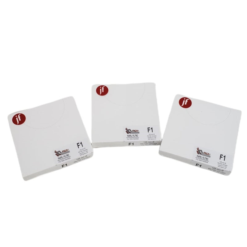 Paquete De 3 Papel Filtro Cualitativo Fagalab F1-125 C/100 ID-1736338