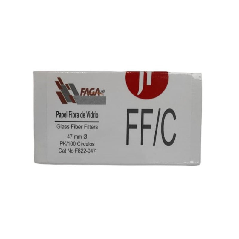 Papel Fibra De Vidrio C/100 47Mm Ff/C (Gf/C) Fagalab ID-1652807