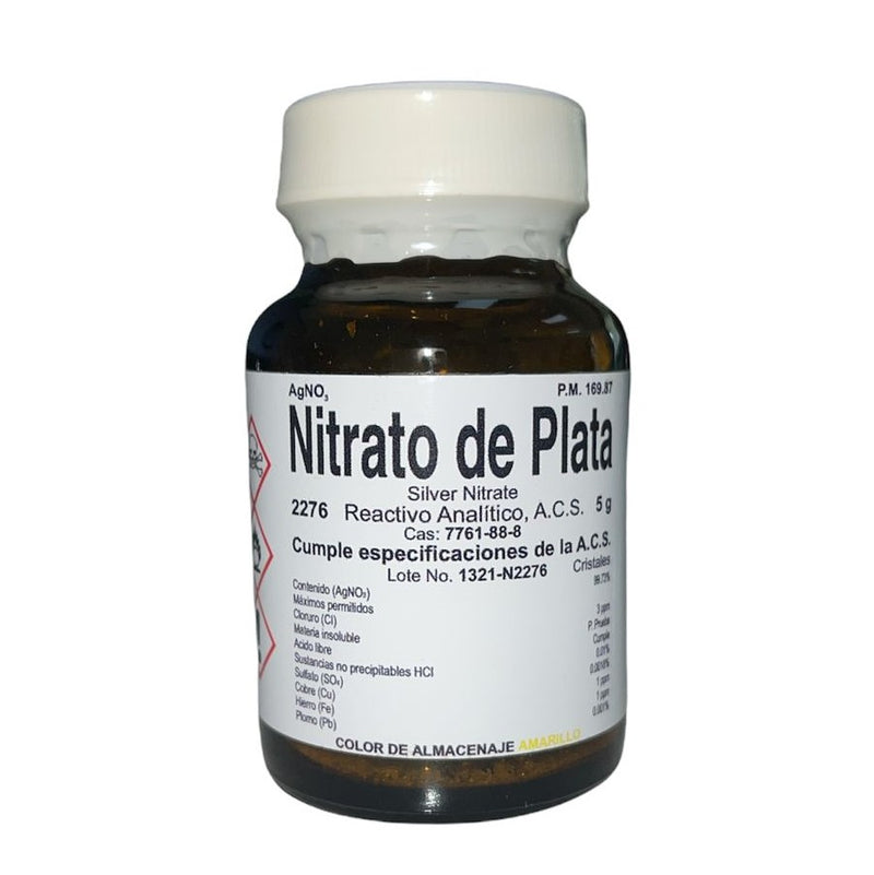 Nitrato de plata (cristales)