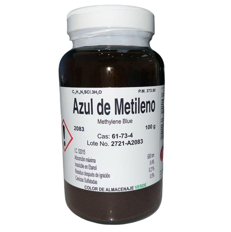 Azul De Metileno 100 G Fagalab Colorante ID-1643916