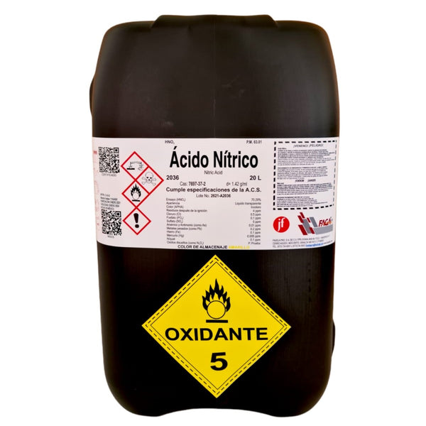 Acido Nitrico 20 Litros Fagalab ID-1740151