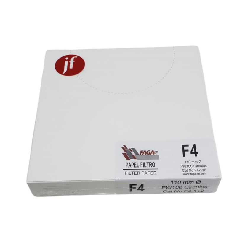 Papel Filtro Cualitativo C/100 Fagalab F4-110 ID-1735636