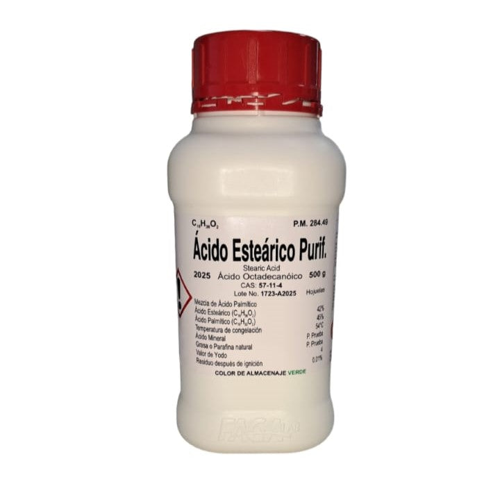 Acido Estearico Purificado 500G Fagalab ID-2221360