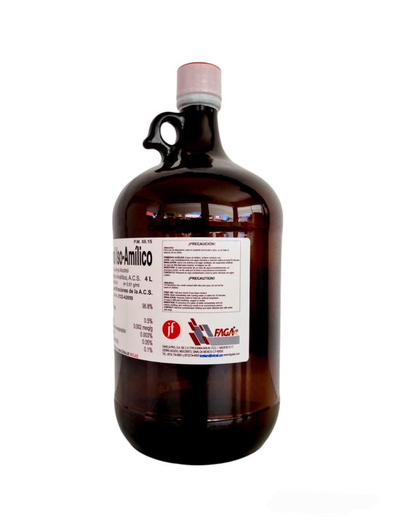 Alcohol Iso-Amilico 4 Litros Fagalab ID-1728050