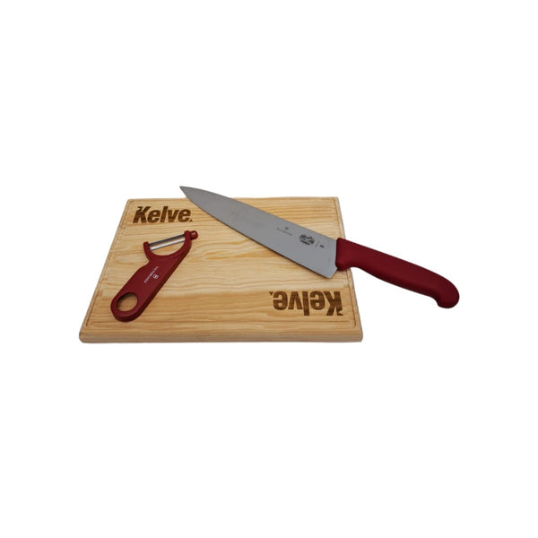 Kit Para Cocina Tabla, Cuchillo Y Pelapapas Victorinox ID-2682940