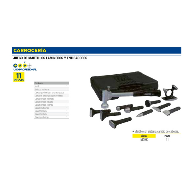 Juego De Martillo Para Laminero Y Entibadores Mdhk Surtek ID-2175157