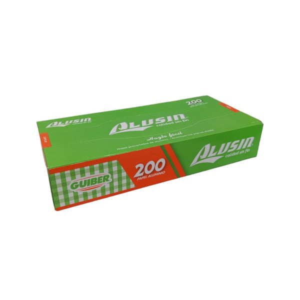 Hojas de Papel Aluminio 30.4 X 27.3 Cm Hpa12 Alusin
