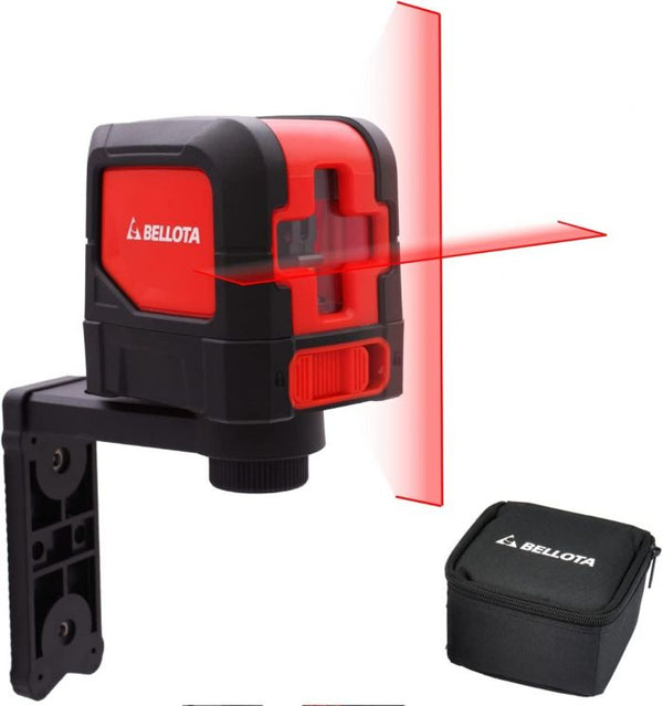 Nivel Láser Rojo 7nivellaser20m Proyección En Cruz Bellota