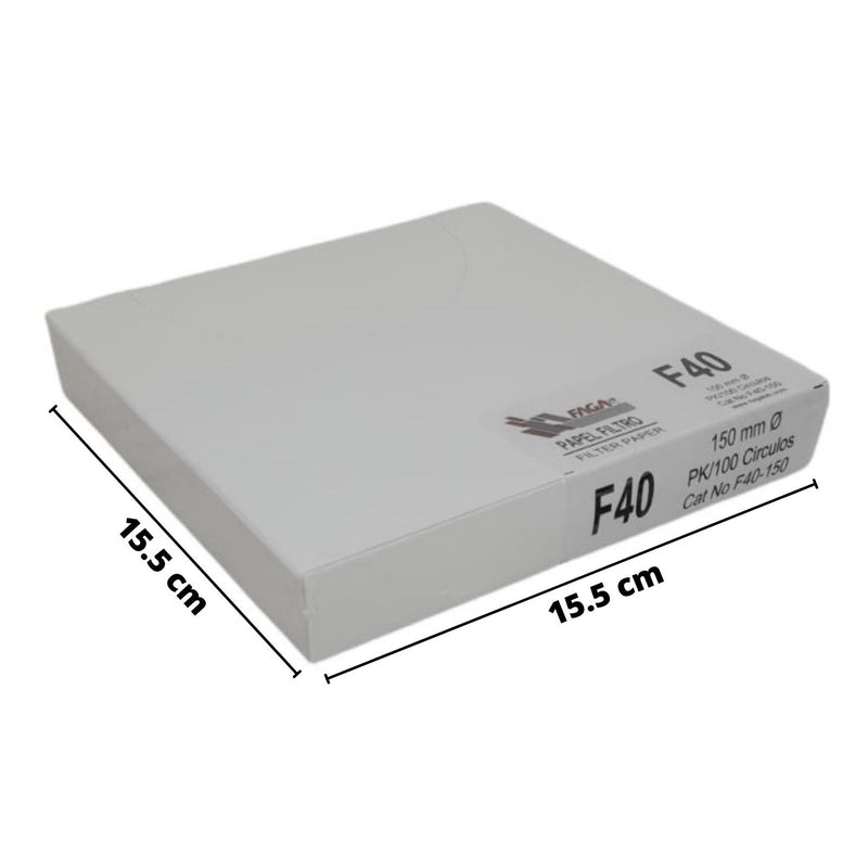 Papel Filtro Cuantitativo C/100 F40-150 Fagalab ID-1649110