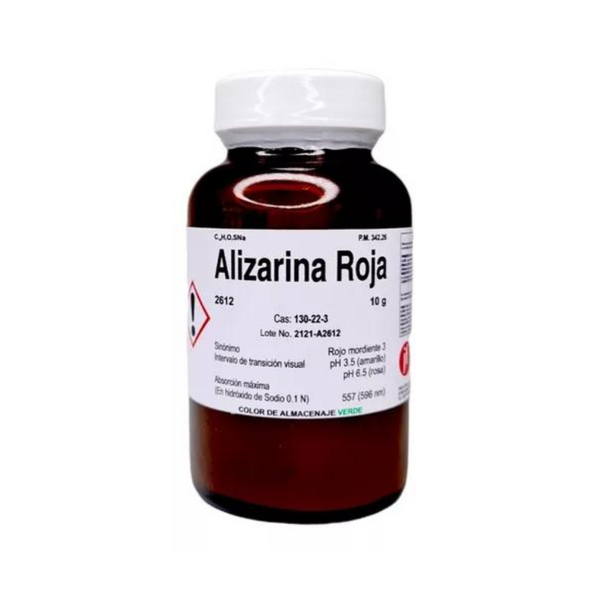Alizarina Roja 10g Fagalab