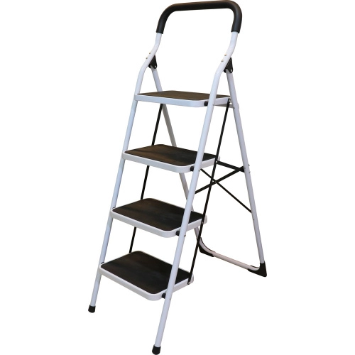 Escalera Tubular Plegable 4 Peldaños Ett4 Surtek