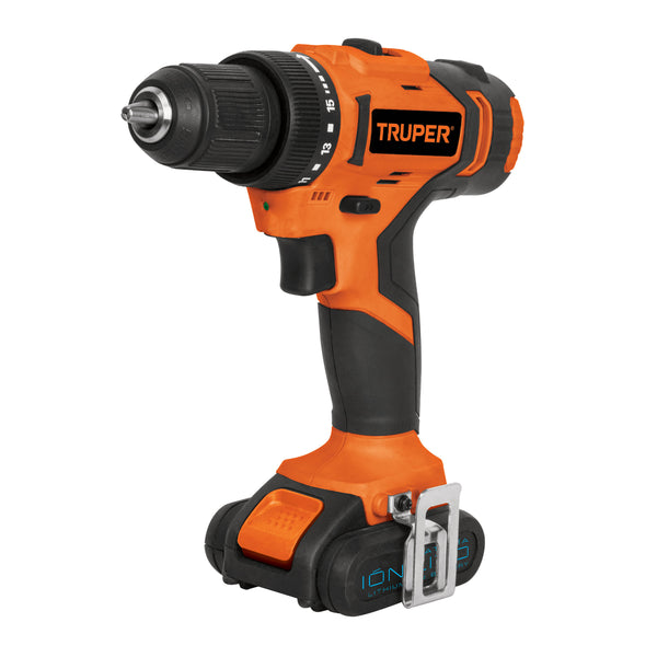 Taladro Inalámbrico Batería Ion Litio 12 V 3/8 Truper 18153