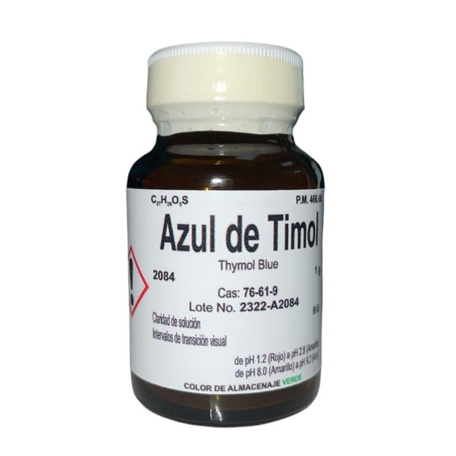 Azul De Timol De 1 G Fagalab Colorante ID-1700697