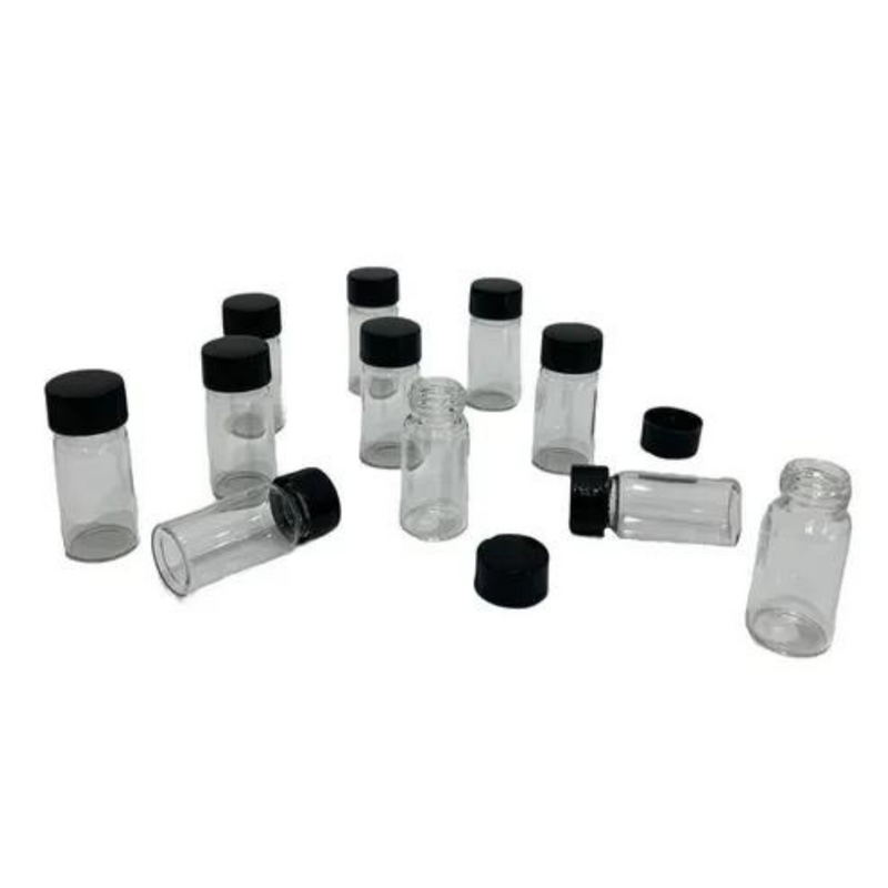 Vial De Vidrio Tapa De Plástico 5Ml Paq C/50 Jf Lhabo ID-2083152