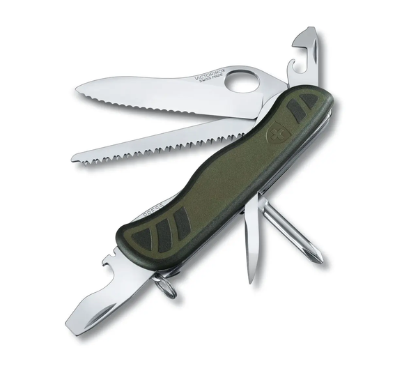Navaja Soldado Suizo, Verde, 10 Usos 0.8461.mwch Victorinox