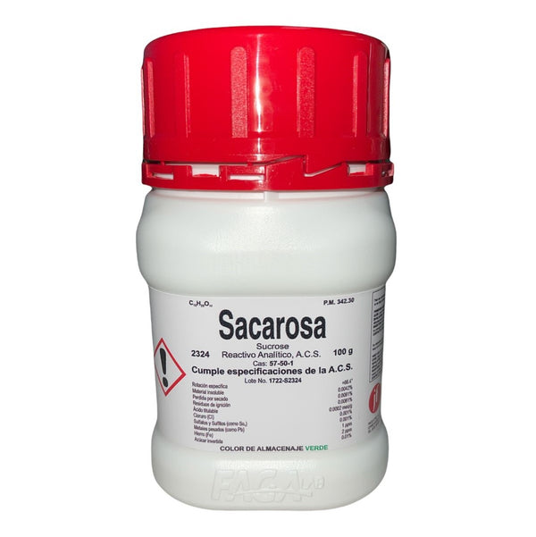 Sacarosa R. A. de 100 G Fagalab