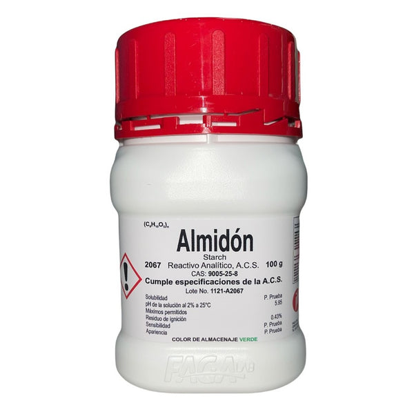 Almidón R. A. de 100 G Fagalab