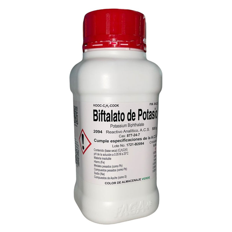 Biftalato De Potasio R. A. De 500 G Fagalab ID-1656706