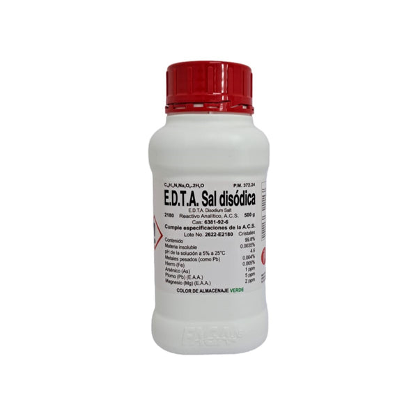 E.D.T.A. Sal Disodica R. A. De 500 G Fagalab ID-2502265