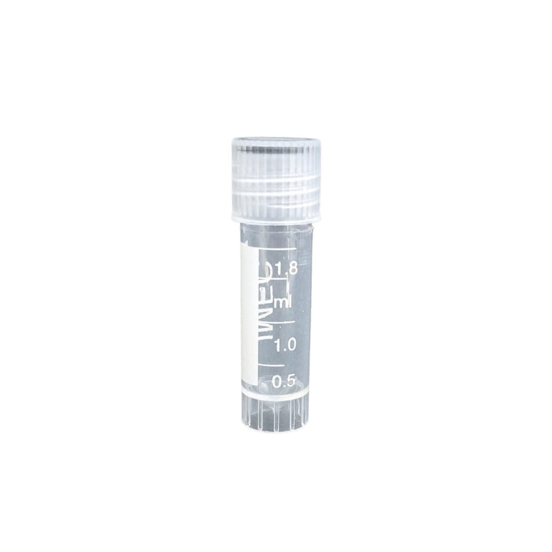 Tubo De Congelación De Plástico Crioviales 1.8 Ml 100 Pzas Transparente Jf Lhabo ID-2215425