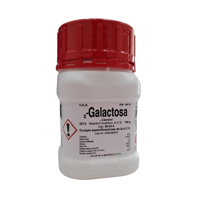 D- Galactosa R. A. De 100 G Fagalab ID-2094342