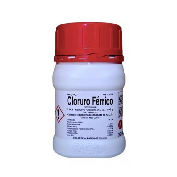 Cloruro Férrico (cloruro de Hierro) R. A. 100g Fagalab