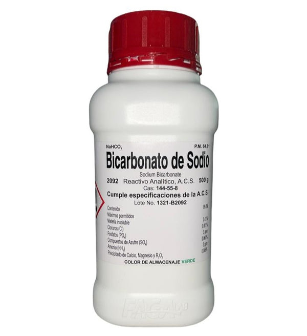 Bicarbonato De Sodio R. A. De 500 G Fagalab ID-1683452