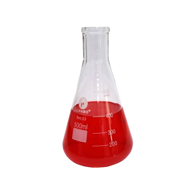 Matraz Erlenmeyer 500 Ml Vidrio Jf Lhabo ID-2238005