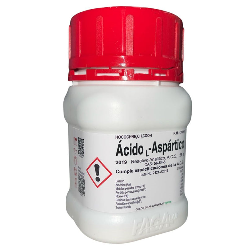 Ácido Aspartico R. A. De 25 G Fagalab ID-1639759