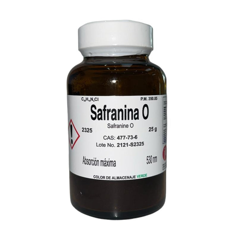 Safranina O 25 G Fagalab Colorante ID-1700924