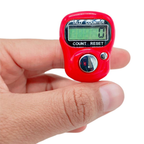 Contador Digital para Dedo Rojo Jf Lhabo