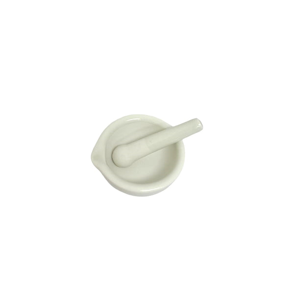 Mortero con Pistilo de Porcelana de 60mm Jf Lhabo