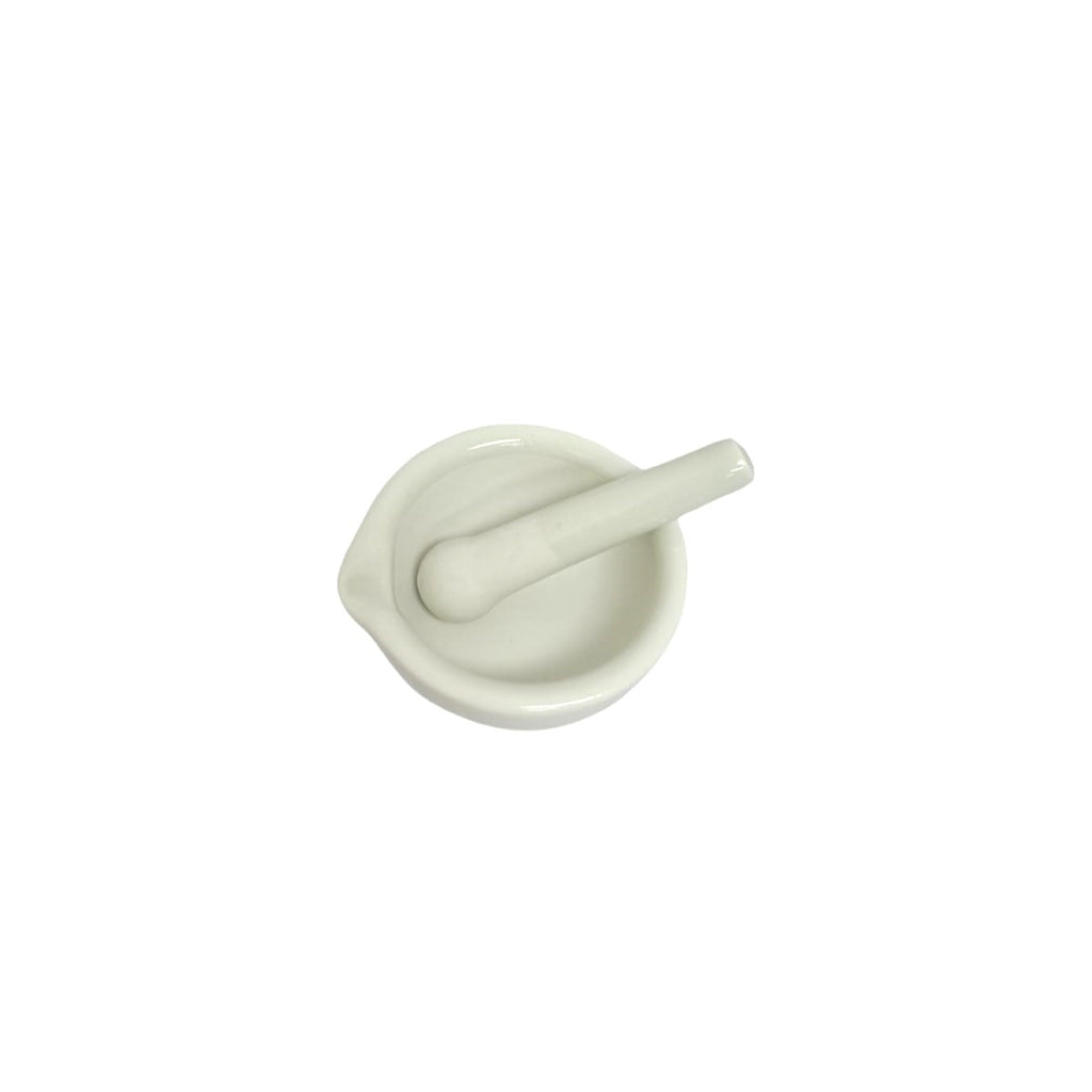 Mortero con Pistilo de Porcelana de 60mm Jf Lhabo