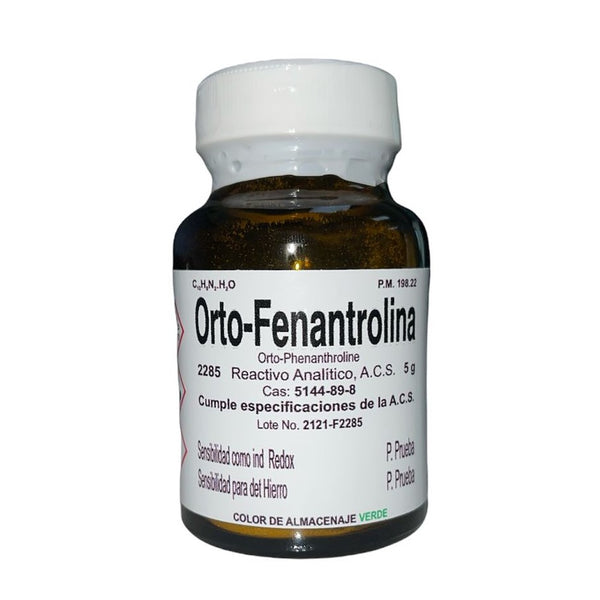 Orto-fenantrolina 5 G Fagalab Colorante