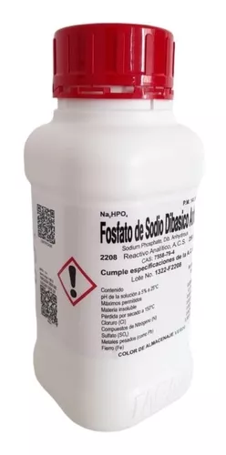 Fosfato De Sodio Dibasico Anhidro R. A. 250 G Fagalab ID-2453887