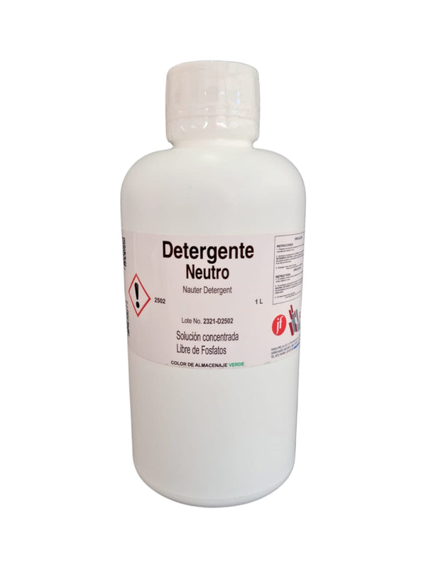 Detergente Neutro P/laboratorio Biodegradable 1 L Fagalab