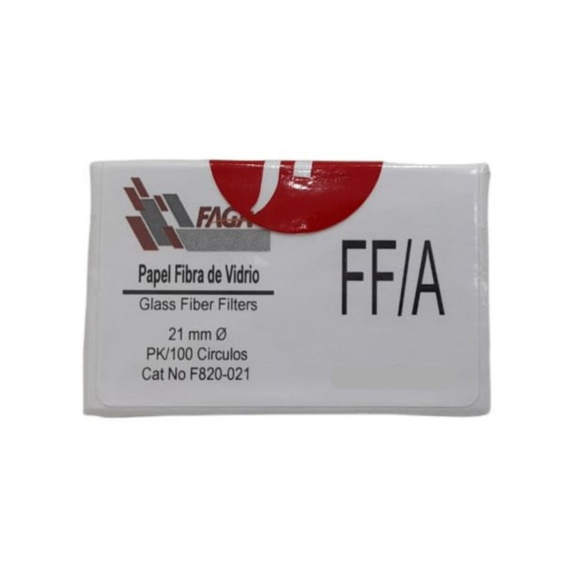 Papel Fibra De Vidrio C/100 21Mm Ff/A (Gf/A) Fagalab ID-1652789